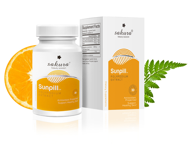 Viên uống chống nắng sinh học toàn thân Sakura Sunpill